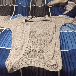 Laced cardigan